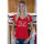 Jenny Delüx Damen T-Shirt rot mit Glitzerschaf 25