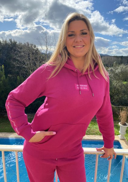 Damen Sweatshirt pink 382